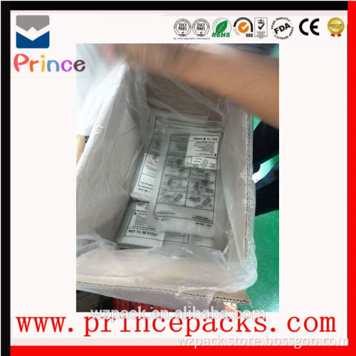 Meal Ready to Eat (MRE) Packaging 1 Gallon Flat Aluminum Foil Mylar Bag/
